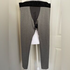 Under Armour Coldgear Heather Gray Men’s XL Compression Leggings